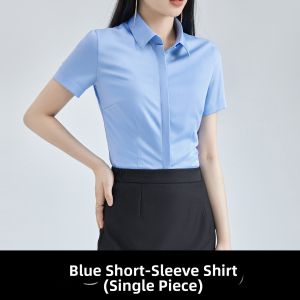 STARMAGNOLIA | Breathable Thin Fit Workwear Shirt White