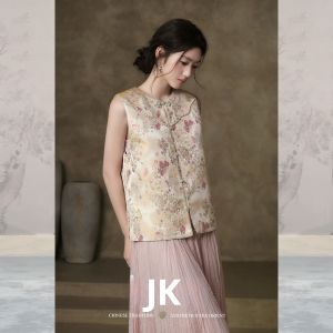 JK&JS | Traditional Chinese Style Fashionable Sleeveless Jacket