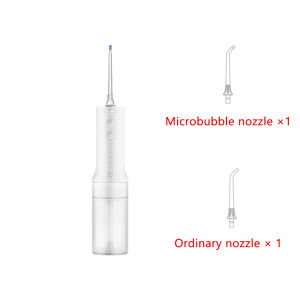 MiJia | NEW MIJIA Electric Oral Irrigator 2 – Ultrasonic 3 Modes 200mL Tank 2-Min Auto-Off90-Day Gentle UseWater Flosser Dental -CN
