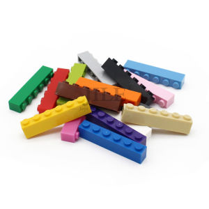 50ppcs Moc Creative Enlighten อิฐ 1x6 3009 DIY Enlighten Classic Building Blocks ใช้งานร่วมกับประกอบอนุภาคของเล่น