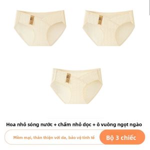 Quần lót MiiOW cho phụ nữ mang thai làm bằng cotton nguyên chất kháng khuẩn