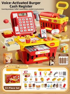 BEI JESS | Educational Cash Register Toy for Kids Play
