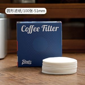 Hộp Đựng Giấy Lọc Cà Phê Hình Tròn Bincoo Máy Pha Cà Phê Moka Ý Chất Liệu Nhựa Hộp Đựng Cầm Tay Bát Đựng Bột Cà Phê Chống Bụi