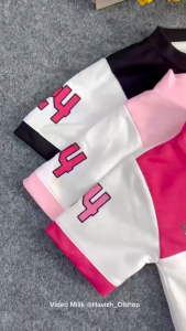 Setelan Anak Perempuan Terbaru//Pakaian Baju Anak Cewe Bahan Jersey Karakter Lasker Celana Cargo Umur 3-12 Tahun Terbaru