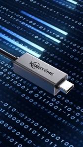 kebidumei | KEBIDUMEI USB3.0 To RJ45 Gigabit Network Card 10/100/1000Mbps USB Ethernet Adapter For PC MacBook Win10 11 Wired LAN Adaptor