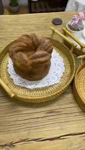 Handmade Rattan Aesthetic Delicacies Snack Plate