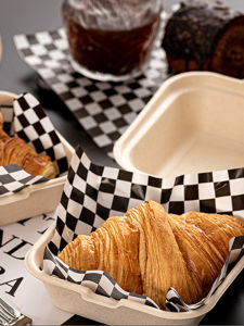 Black & White Checkered Oil Paper: Perfect for Picnic Baking & More