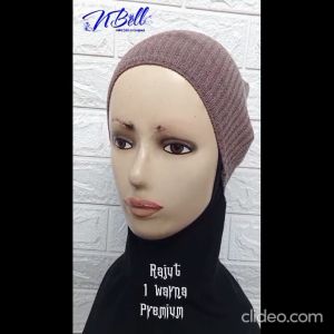 BANDANA RAJUT PREMIUM POLOS / CIPUT BANDO BAHAN DIATAS ANNISA / DALEMAN HIJAB