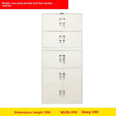 Kunming Chengdu Steel Office File Cabinet Movable Floor Cabinet with Lock File Data Cabinet Certificate Cabinet Mop Cabinet