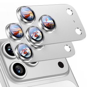 1/2Pcs Metal Glass Camera Lens Protector For iPhone 17 Pro/ iPhone 17 Pro Max AR+AF Matte Camera Screen Protector Cover Film