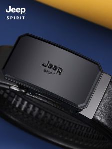 Jeep | Business Fashion Mens Genuine Leather Belt