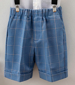 กางเกงขายาวทรงหลวมสไตล์นักเรียนประถมสำหรับเด็กชาย สีแดง ทรงหลวม ทรงปกติ ฤดูร้อน ผ้าโพลีเอสเตอร์ 80% คอตตอน 20%