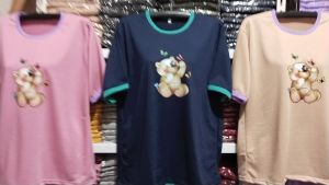 SETELAN WANITA JUMBO CELANA KULOT KOMBI K-B TOSCA&UNGU ( XL FIT XXL - 3XL )