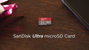SanDisk Ultra A1 microSD Memory Card Class 10 for Smartphones Tablets  ( 32GB - 256GB ) ( No Adapter )