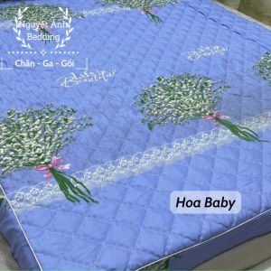 (SALE LỚN) 🏊 Bộ Ga Chun Kèm 2 Vỏ Gối Trần Bông Siêu Dày Dặn Mẫu Dễ Thương - Đủ Kích Cỡ 1m6/1m8/2m2[Lá dương sỉ]