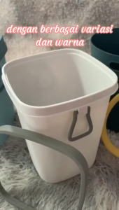 Tempat Sampah Dengan Tutup Kotak Tong Sampah Plastik Kertas Ruang Tamu Multifungsi