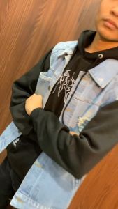 BRIGO Jaket Rompi Jeans Pocket Scraft || Jaket Jeans Rompi Anak Motor Masa Kini Untuk Pria dan Wanita Size M-XL