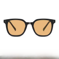 Black Large Frame Polarized Sunglasses Womens Summer Slimming Eyewear Korean Style Big Face Sun Glasses Fashionable round Faces. 