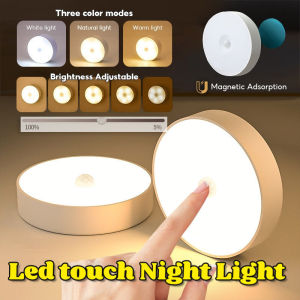 Hanging Intelligent Night Light Charging Energy-saving Bedside Pat Light Touch Light Student Dormitory Small Lamp
