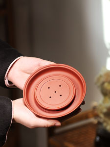 Small Purple Clay Tea Set Accessories Water Collecting Tea Tray Mini Dry Foam Table Tea Tray Home Use Tea Table Tea Support