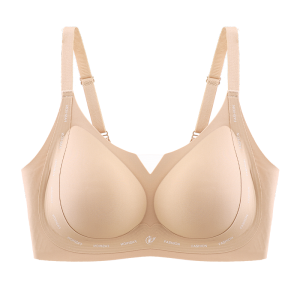 MiiOW | Wireless Womens Sports Bra Soft Support Jelly Lift Anti-Sagging New 2025 MiiOW Cat Person Underwear One-Piece Adjustable Straps