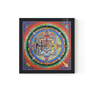 GUANGMANZHI | Buddhist Zen Zang Tibetan Style Wall Art
