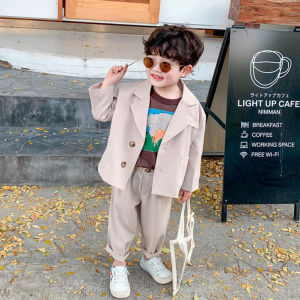 Rolanko Christmas Kids Boys Suit Jacket Pants White Shirt with Bow Set Fashion Leisure Costume Childrens Wedding Birthday Casual Daily Wear