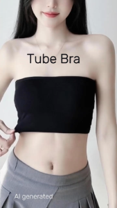 Stella Fashion Korea ice silk seamless all-match Bralette Women Bra tube Top Cotton Nylon Removable Pad 冰丝无痕吊带美背抹胸内衣