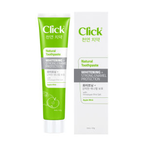 Click Natural Toothpaste Whitening + Strong Enamel Protection - Pasta Gigi Pemutih