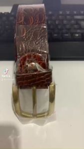 Thắt Lưng Nam Da Bò Thật Dập Vân Cá Sấu Cao Cấp Thời Trang Giá Rẻ