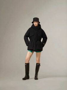Guvet | Outdoor Warmth Goose Down Jacket Windbreaker Waist Cinched