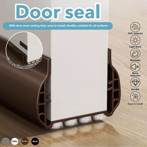 Silent Wool Door Seal Strip Door Bottom Seam Soundproof Door Sticker Windproof Gap Stopper Door Stopper 密封条 Jalur Pengedap