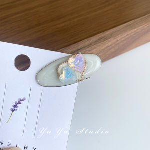 กิ๊บติดผมรูปดาวสีน้ำเงิน ทรงหางปลา สำหรับผู้หญิง ทรงหางปลา ดีไซน์เก๋ไก๋ วัสดุโลหะผสม เครื่องประดับผมแบบใหม่ 2024