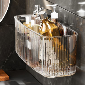 Giá Để Đồ Phòng Tắm Treo Tường Kiểu Scandinavia Không Cần Khoan Giá Để Đồ Góc Phòng Tắm Bằng Nhựa Mạ Chrome Kiểu Scandinavia