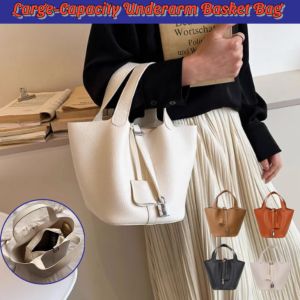 Large-Capacity Underarm Bag Fashionable And Versatile Handbag Single Shoulder Leisure Tote Bag