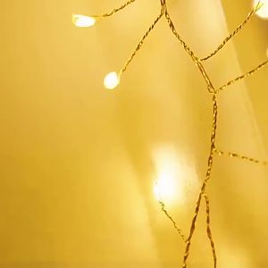 1.5/3/6M USB Power LED Firecracker String Light Remote Control Garland Fairy Light for Wedding Party Garden Christmas Decoration