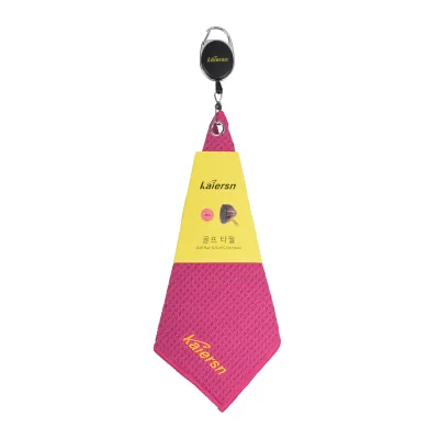 Kaiersn Park golf Towel 20*20cm Mini Microfiber Golf Cleaning Towels