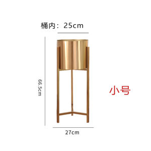 Luxurious Living Room Floor Plant Pots Nordic Simulated Green Plants Modern Entrance Hall Decorative Gold Large Size Flower Pots