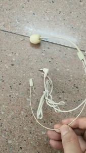 Mic Bando Microphone Kabel Panjang Clip On Jack 3.5Mm Suara Jernih