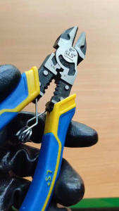 Kìm cắt đa năng kìm cắt chân linh kện cao cấp 8(200mm) thép C55 .Tích hợp tuốt dây - bấm cos.