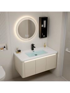 Space Aluminum Rounded Edge Wash Basin with Ceramic Bowl