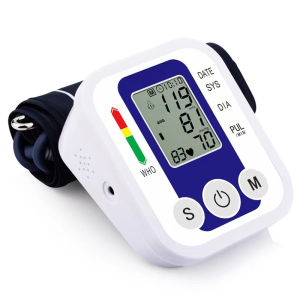 Voice Tonometer Heart Rate Tensiometer Upper Arm Electronic Blood Pressure Monitor Home Automatic Digital Sphygmomanometer