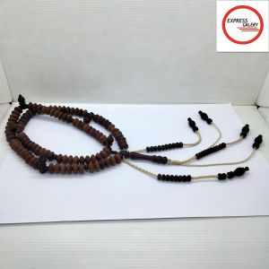 tasbih tijani kayu kelor emas asli D36