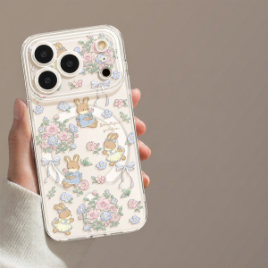 YOUSIDUN | Magnetic Flower Cutout Anti-drop iPhone Case