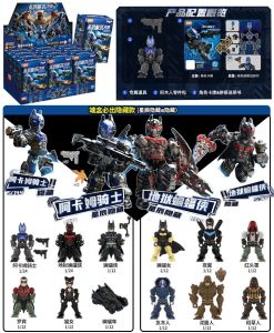 Blokees DC Hero Batman Arkham Knight Nightwing Catwoman Star Edition Series Blind Box Collectible Toys Birthday Gift