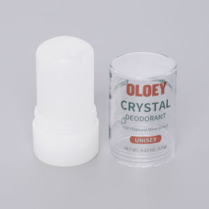 4.23 ออนซ์ อลูมิเนียมสำหรับโกนเครื่องโกนหนวดกำจัดกลิ่นกาย ระงับเหงื่อ แท่งอลูมิเนียม ระงับกลิ่นกาย อลูมิเนียมคริสตัลระงับกลิ่นกาย กำจัดใต้วงแขน