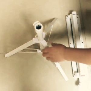 Foldable Triangle Leg Stand for 2.4M Rainbow Parasol Umbrella Kaki Payung Besar Outdoor Beach Umbrella Base Holder