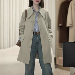 Stylish Elegant New Autumn Womens Trench Coat