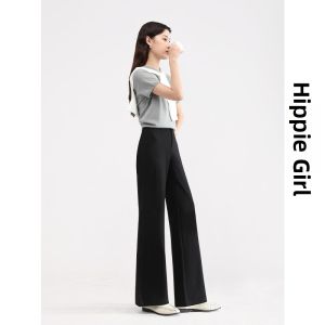HIPPIE MISS | Slimming Casual Comfortable Linen Flared Pants