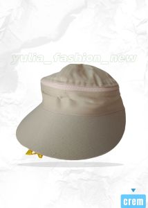 topi golp bolong resseleting/ topi senam zumba /topi tenis lari joging wanita
